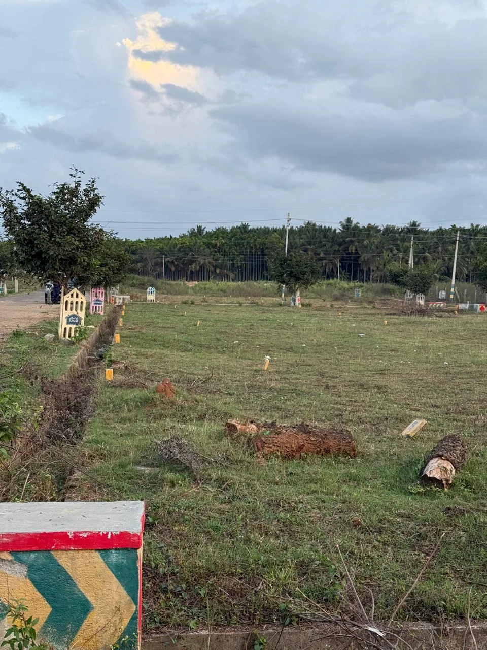 Benaka Layout site edge view